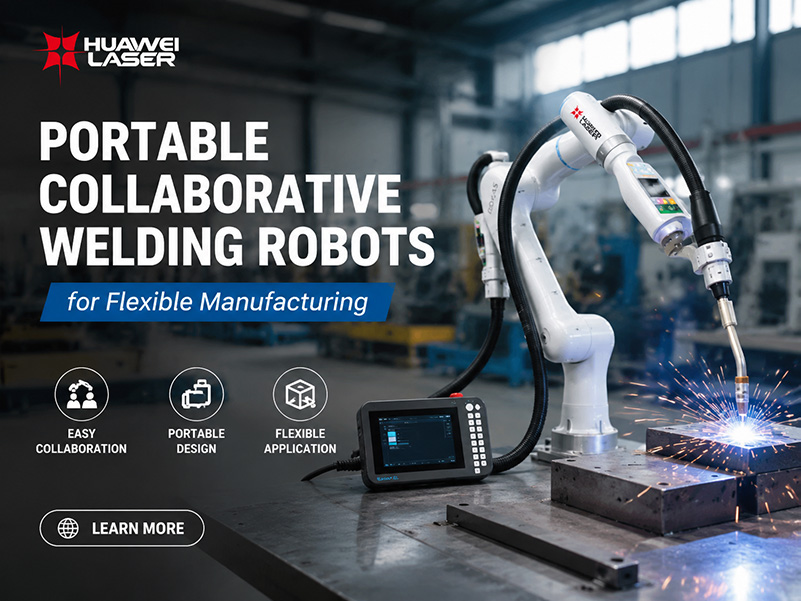 Portable Collaborative Welding Robots for Flexible Manufacturing