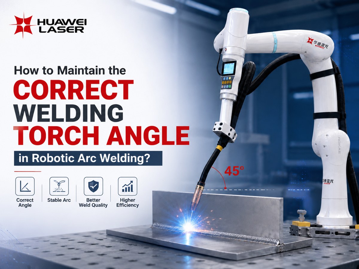 How to Maintain the Correct Welding Torch Angle in Robotic Arc Welding