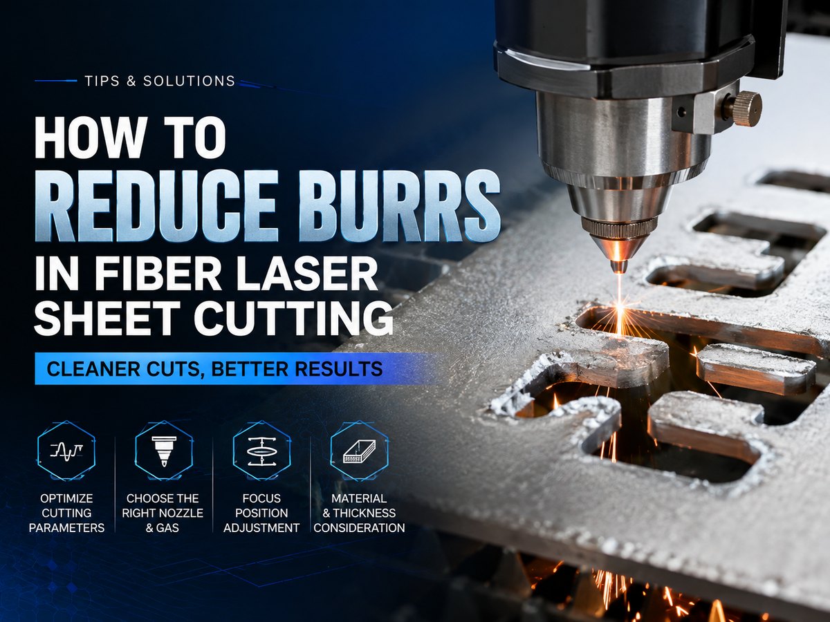 How to Reduce Burrs in Fiber Laser Sheet Cutting