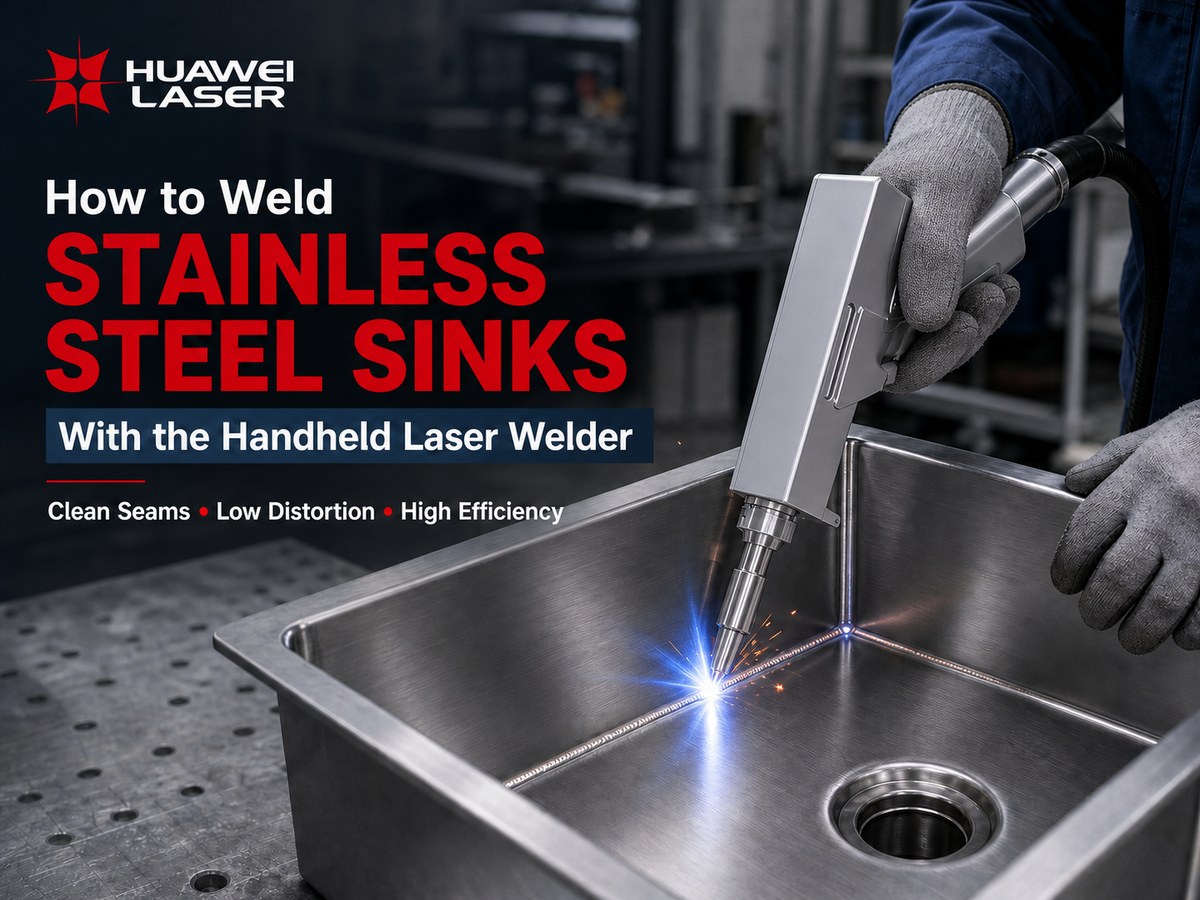 How to Weld Stainless Steel Sinks with the Handheld Laser Welder
