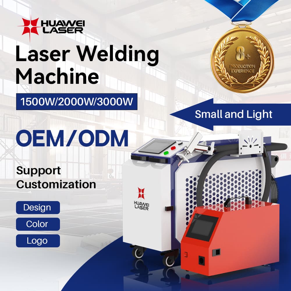 Controlled-Output 2000W 3000W Water-Cooled Handheld Laser Welding Machine for Precision Seam Welding