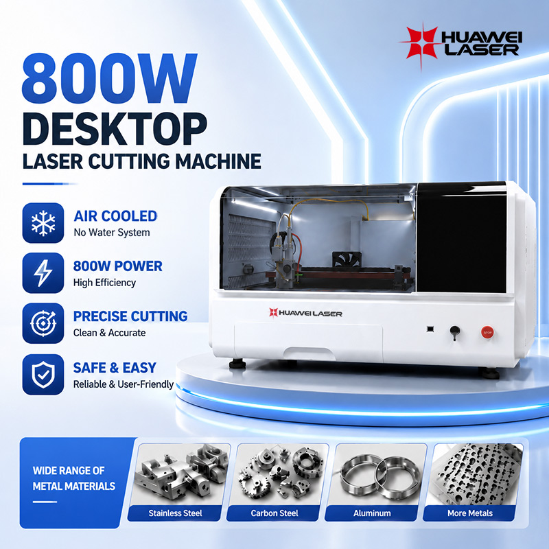 Desktop Laser Cutting Machine for Stainless Steel and Aluminum Processing