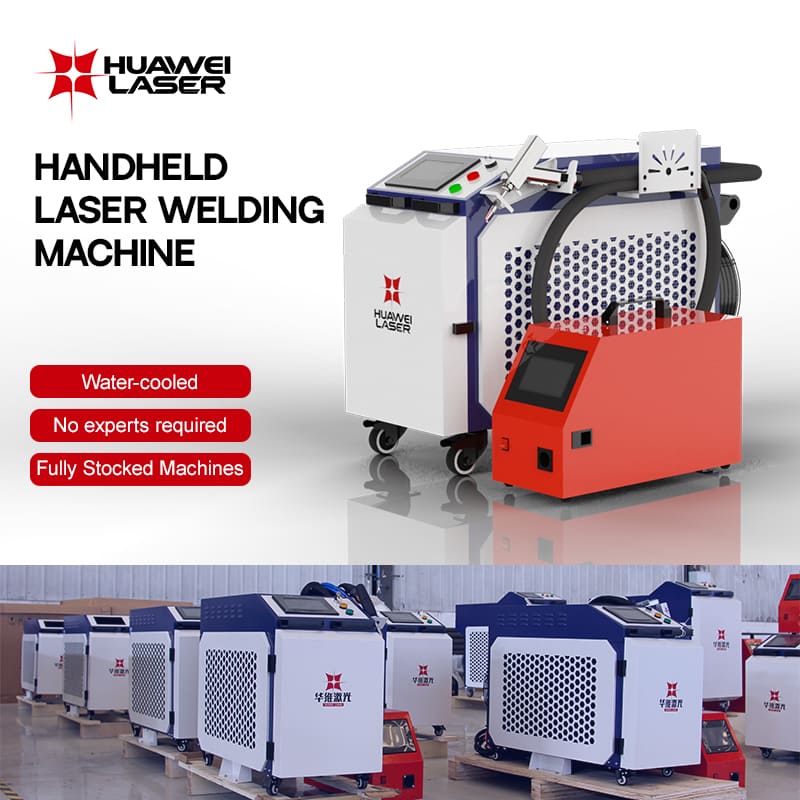 Global-Market 1500W 2000W 3000W Water-Cooled Handheld Laser Welding Machine for Professional Welding Use