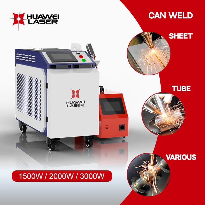 Integrated 4 in 1 Laser Welding Machine for Flexible Metal Welding